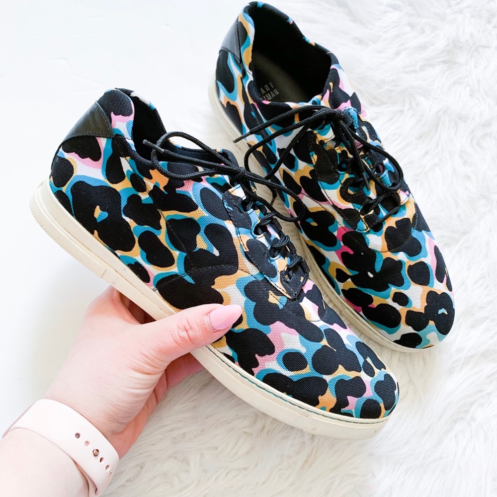 RARE Stewart weitzman animal print shoe